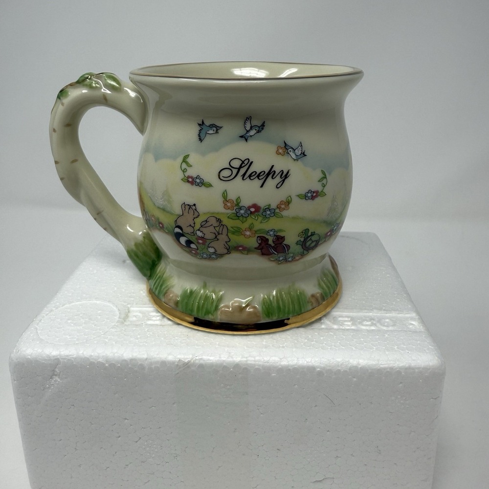 NEW LENOX Disney SLEEPY MUG Snow White Collection in BOX - Picture 2 of 6